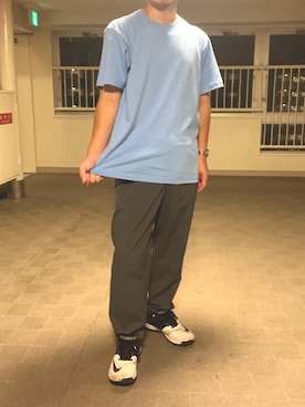 「United Athle（ユナイテッドアスレ）のアイテム」を使った、ゆうじ🐼さん（メンズ・166cm）の秋コーディネート