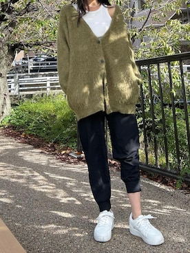 「n.（エヌ）のアイテム」を使った、rinaさん（レディース・162cm）の冬コーディネート