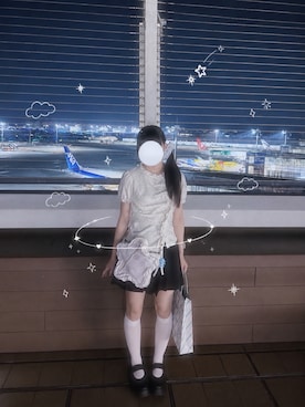 「Lattice（Lattice）のアイテム」を使った、@🈁さん（レディース・155cm）の夏コーディネート