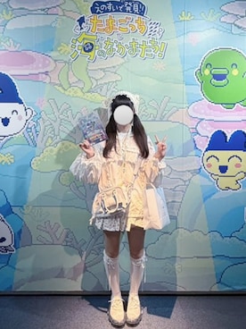 「Candy Stripper（キャンディストリッパー）のアイテム」を使った、@🈁さん（レディース・155cm）の春コーディネート