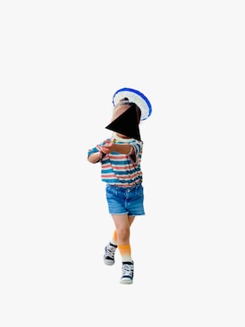 sheさん（キッズ・100cm）の夏コーディネート