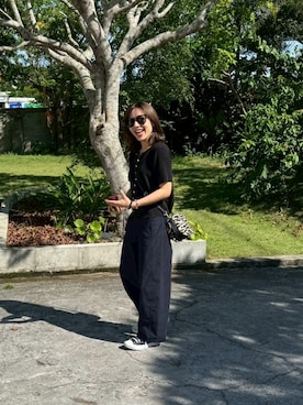 「LAUIR（ラウアー）のアイテム」を使った、mivさん（レディース・149cm）の春コーディネート