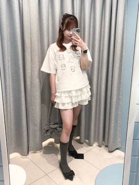 「OLIVE des OLIVE（オリーブデオリーブ）のアイテム」を使った、yuukaさん（レディース・156cm）の春コーディネート
