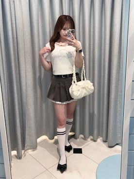 「OLIVE des OLIVE（オリーブデオリーブ）のアイテム」を使った、yuukaさん（レディース・156cm）の春コーディネート