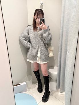 yuukaさん（レディース・156cm）の冬コーディネート