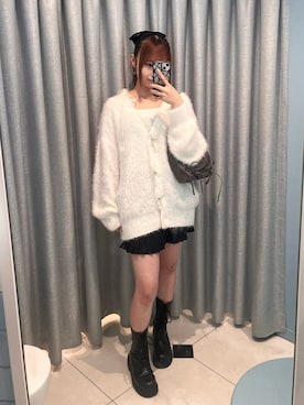 「アイテム（キャミソール）」を使った、yuukaさん（レディース・156cm）の秋コーディネート