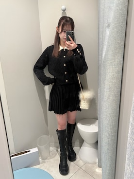 yuukaさん(レディース・156cm)の冬コーディネート