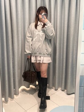 yuukaさん（レディース・156cm）の冬コーディネート