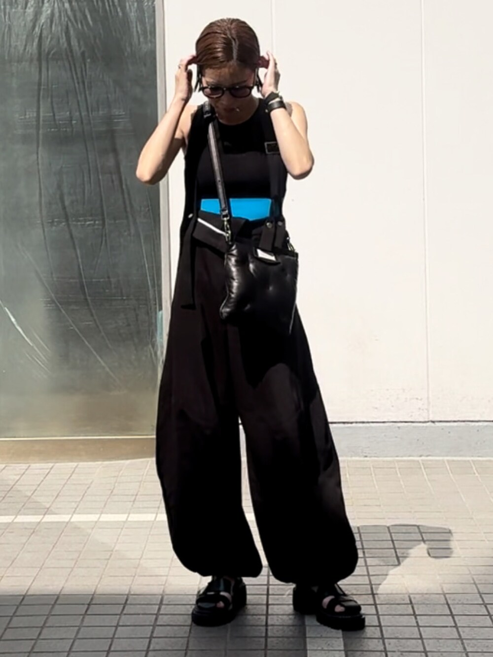 サロペット・オーバーオール・オールインワン OMMO OMMO ONLINE STORE / TUCK BUSTIER ALL IN ONE