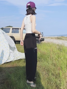 「海コーデ」｜MATSUNAKOさん（レディース・162cm）の夏コーディネート