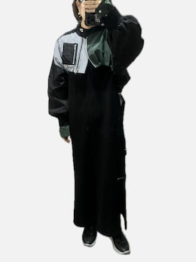 「D.A.T.E.（デイト）のアイテム」を使った、MATSUNAKOさん（レディース・162cm）の春コーディネート