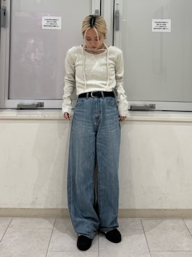 辻岡雅さん(レディース・148cm)の春コーディネート