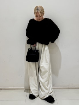 辻岡雅さん（レディース・148cm）の秋コーディネート