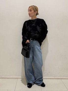 辻岡雅さん(レディース・148cm)の秋コーディネート