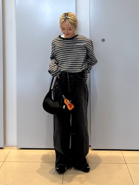 辻岡雅さん(レディース・148cm)の冬コーディネート