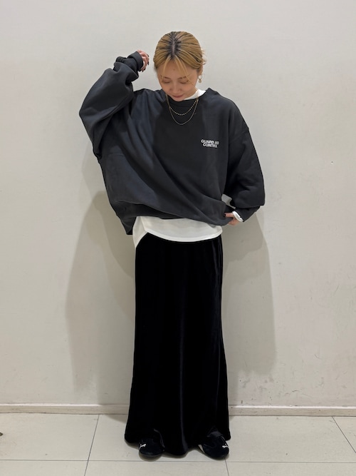 Ungrid フィットベロアスカート フィットベロアスカート（スカート）｜Ungrid（アングリッド）の