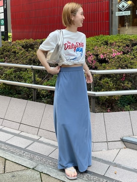 辻岡雅さん（レディース・148cm）の春コーディネート