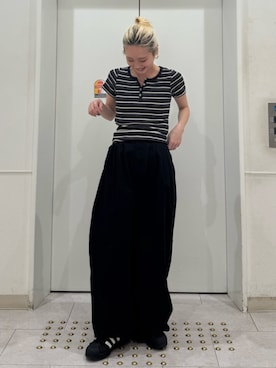 辻岡雅さん(レディース・148cm)の春コーディネート
