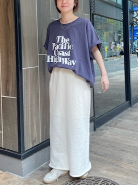 辻岡雅さん(レディース・148cm)の春コーディネート