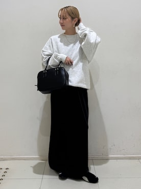 辻岡雅さん（骨格ナチュラル・レディース・148cm）の秋コーディネート