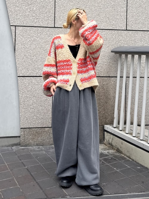 セール】ローゲージラメニットカーディガン（カーディガン/ボレロ