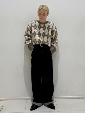 辻岡雅さん(レディース・148cm)の秋コーディネート