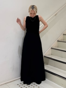 「Ungrid（アングリッド）のアイテム（シューズ）」を使った、辻岡雅さん（レディース・148cm）の春コーディネート