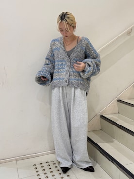 辻岡雅さん（レディース・148cm）の冬コーディネート