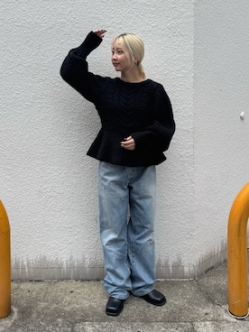 辻岡雅さん（レディース・148cm）の秋コーディネート