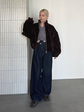辻岡雅さん(レディース・148cm)の夏コーディネート