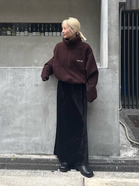 辻岡雅さん(レディース・148cm)の秋コーディネート