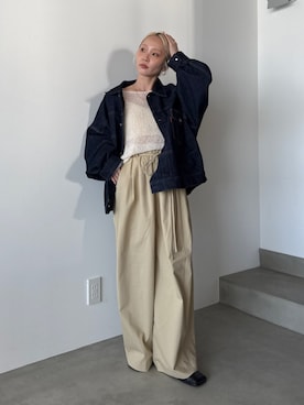 辻岡雅さん(レディース・148cm)の夏コーディネート