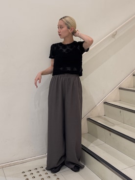 辻岡雅さん(レディース・148cm)の夏コーディネート