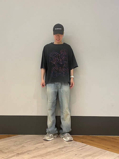 DankeSchon ダンケシェーン CUTOFF S/S TEE REDFLAG DankeSchon/ダンケシェーン/CUTOFF S/S TEE REDFLAG | L.H.P