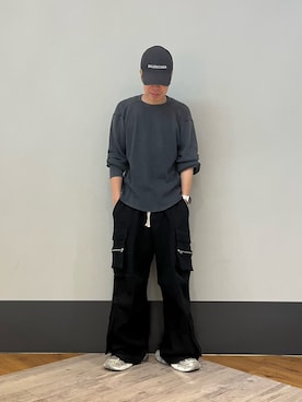 「DANKE SCHON（ダンケシェーン）のアイテム」を使った、りおさん（メンズ・170cm）の夏コーディネート