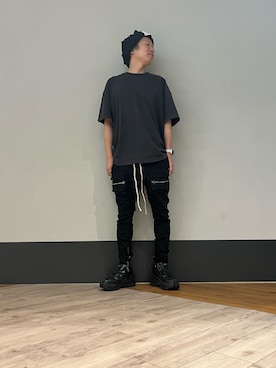 「DANKE SCHON（ダンケシェーン）のアイテム」を使った、りおさん（メンズ・170cm）の夏コーディネート