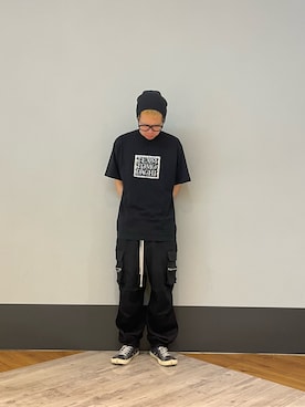 「DANKE SCHON（ダンケシェーン）のアイテム」を使った、りおさん（メンズ・170cm）の夏コーディネート