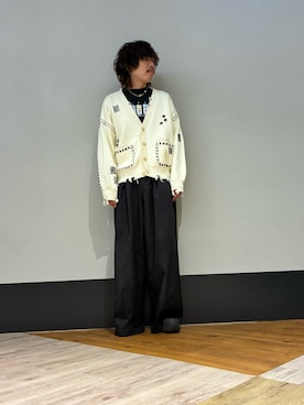 「DANKE SCHON（ダンケシェーン）のアイテム」を使った、りおさん（メンズ・170cm）の春コーディネート