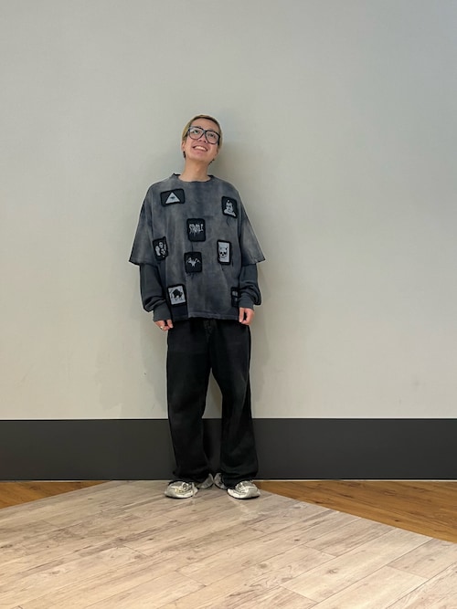 人気【DankeSchon/ダンケシェーン】ケミカルウォッシュ Tシャツ DANKE SCHON tシャツ DankeSchon/ダンケシェーン/SWITCH S/S TEE