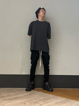 「DANKE SCHON（ダンケシェーン）のアイテム」を使った、りおさん（メンズ・170cm）の夏コーディネート