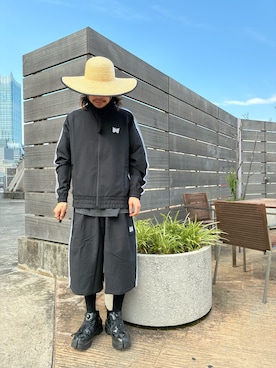 「DANKE SCHON（ダンケシェーン）のアイテム」を使った、りおさん（メンズ・172cm）の夏コーディネート
