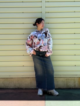 Desigual 沖縄 STAFFさん(レディース・160cm)の秋コーディネート