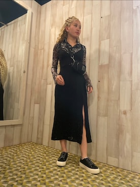 Desigual 沖縄 STAFFさん（レディース・157cm）の春コーディネート