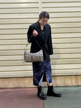 Desigual 沖縄 STAFFさん（レディース・160cm）の冬コーディネート