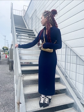 Desigual 沖縄 STAFFさん(レディース・157cm)の春コーディネート