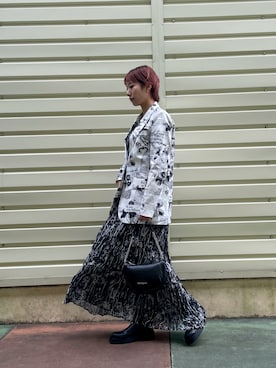 Desigual 沖縄 STAFFさん（レディース・160cm）の冬コーディネート