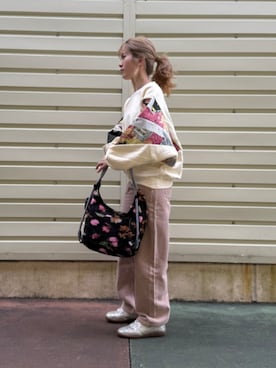 Desigual 沖縄 STAFFさん(レディース・160cm)の冬コーディネート