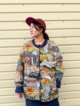 Desigual 沖縄 STAFFさん(レディース・160cm)の秋コーディネート