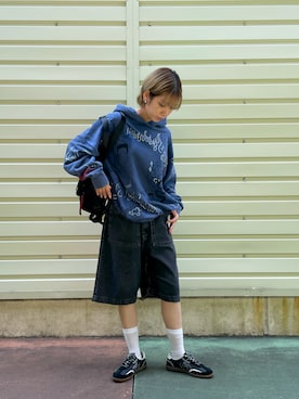 Desigual 沖縄 STAFFさん（レディース・160cm）の秋コーディネート