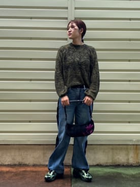 Desigual 沖縄 STAFFさん（レディース・160cm）の秋コーディネート